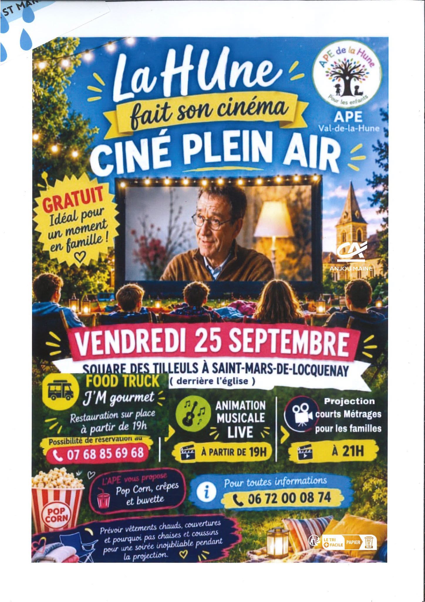 La Hune fait son cinéma – Ciné plein air