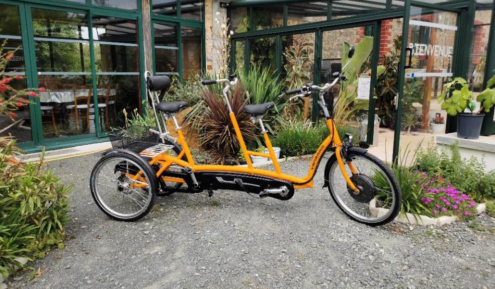 Tandem tricycle adulte Twinny Plus® avec assistance électrique