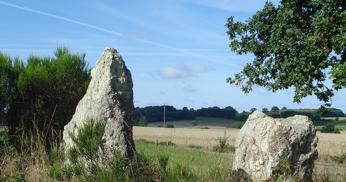 alignement de la grée galot Lusanger
